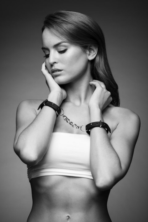 Kajdanki Bijoux Indiscrets - MAZE Thincuffs Black Kajdanki Bijoux Indiscrets - MAZE Thincuffs Black