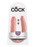 Dildo King Cock U-Shaped Medium Double Trouble