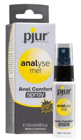 Lubrykant na bazie silikonu znieczulający Pjur Analyse Me! 20 ml Spray