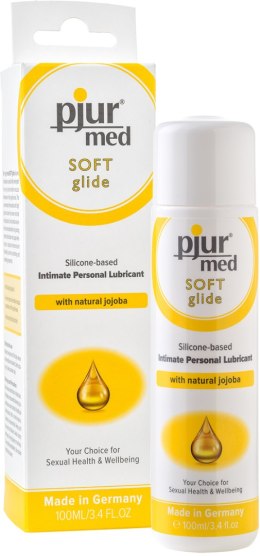 Lubrykant na bazie silikonu Pjur med SOFT Glide Silicone Based 100 ml