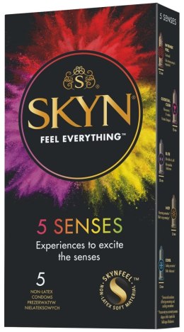 Prezerwatywy SKYN 5 Senses 1op. /5szt