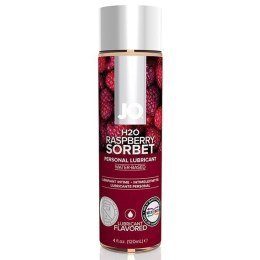 Lubrykant na bazie wody System JO H2O Lubricant Raspberry 120 ml