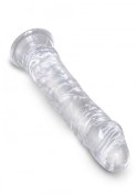 Dildo King Cock 8 Inch Cock Transparant