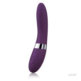 LELO Elise 2 Plum – luksusowy wibrator do punktu G i łechtaczki w eleganckim śliwkowym kolorze