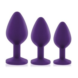 Zestaw korków analnych Rianne S - Booty Plug Set 3x Purple