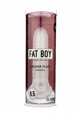 Nakładka na penisa Perfect Fit Fat Boy Checker Box Sheath Clear 6,5