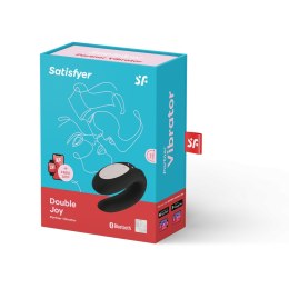 Stymulator Satisfyer Double Joy Black incl. Bluetooth and App