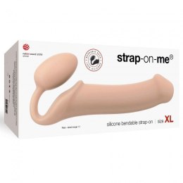 Strap-on-me Silicone bendable strap-on Flesh XL