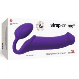 Strap-on-me Silicone bendable strap-on Purple XL