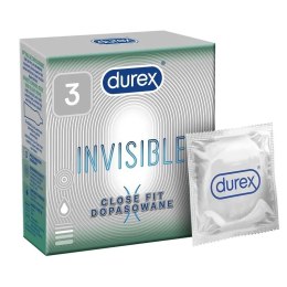 Prezerwatywy Durex Invisible Close Fit 3szt