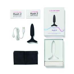 Lovense Hush 2 25mm – Inteligentny Korek Analny Sterowany Aplikacją