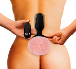 Wibrujący korek analny Tailz Pink Bunny Tail Vibrating Anal Plug