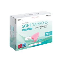 JoyDivision Soft-Tampons Normal – ultramiękkie tampony do seksu, basenu i sportu, 50 szt.