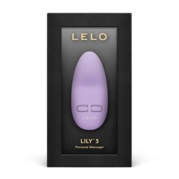 LELO Lily 3 – wodoodporny masażer osobisty, calm lavender, 10 trybów wibracji