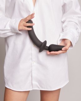 Strap-on-me Switch Plug-in Semi-realistic Dildo Black L