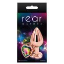 Korek analny NS Novelties Rear Assets Heart M Rose Gold