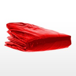 Prześcieradło Winylowe Taboom Wet Play Queen Size Bedsheet Red