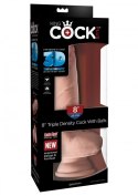 Dildo King Cock Plus 8" Triple Density Cock with Balls