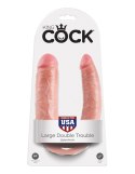 Dildo King Cock U-Shaped Large Double Trouble