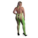 Bodystocking z dekoltem w szpic XL/XXXXL