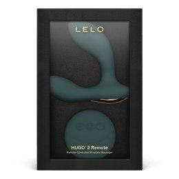 LELO Hugo™ 2 Remote Green – ergonomiczny kształt idealnie dopasowujący się do męskiej anatomii