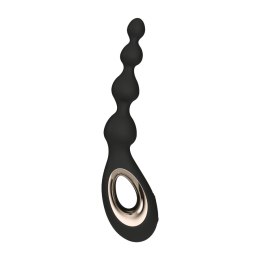 LELO Soraya Beads – luksusowy masażer analny, Black, 8 trybów wibracji