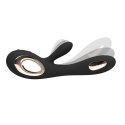 LELO Soraya Wave Black – wibrator króliczek z technologią WaveMotion™, czarny