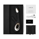 LELO Soraya Wave Black – wibrator króliczek z technologią WaveMotion™, czarny