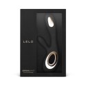 LELO Soraya Wave Black – wibrator króliczek z technologią WaveMotion™, czarny