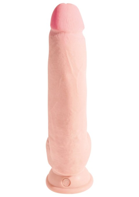 Dildo King Cock Triple Density with Balls 10 Inch