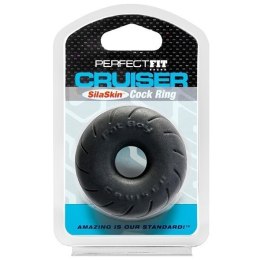 Pierścień na penisa Perfect Fit SilaSkin Cruiser Ring Black