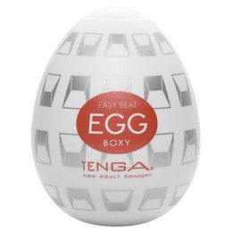 Elastyczny mini masturbator jajko Tenga Egg Boxy EGG-014