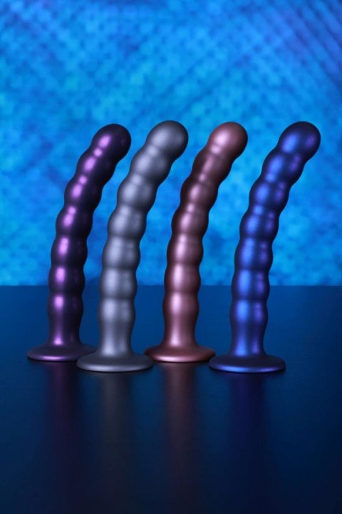 Silikonowe dildo - Beaded G-Spot Dildo - 8'' / 20,5 cm - Rose Gold Silikonowe dildo - Beaded G-Spot Dildo - 8'' / 20,5 cm - Rose Gold