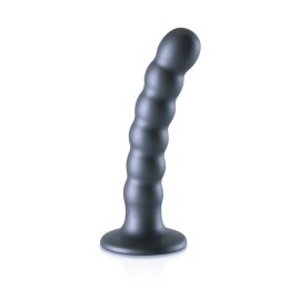 Dildo z koralikami - Beaded Silicone G-Spot Dildo - 5'' / 13 cm