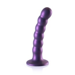 Dildo z koralikami - Beaded Silicone G-Spot Dildo - 5'' / 13 cm