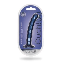 Dildo z koralikami - Beaded Silicone G-Spot Dildo - 6,5'' / 16,5 cm