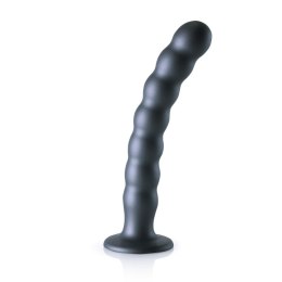 Dildo z koralikami - Beaded Silicone G-Spot Dildo - 8'' / 20,5 cm