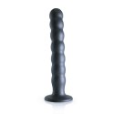 Dildo z koralikami - Beaded Silicone G-Spot Dildo - 8'' / 20,5 cm