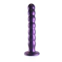 Dildo z koralikami - Beaded Silicone G-Spot Dildo - 8'' / 20,5 cm