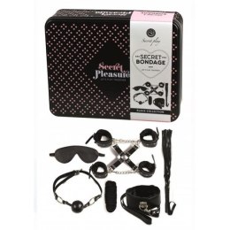 Zestaw BDSM Secret Bondage - Set 8 pcs Black