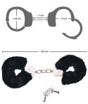 Kajdanki Handcuffs black