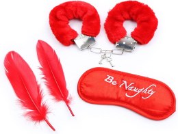 Zestaw BDSM Fetish Fever - Bondage Set - 4 pieces - Red