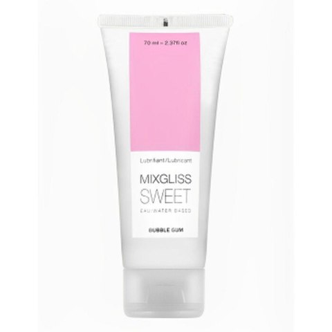 WATER-BASED MIXGLISS - SWEET BUBBLE GUM 70 ML WATER-BASED MIXGLISS - SWEET BUBBLE GUM 70 ML