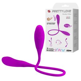 Jajeczko PRETTY LOVE -Snaky Vibe, 7 vibration functions 3 tickling functions Bendable