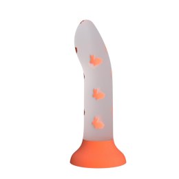 Duże Świecące DildoPRETTY LOVE - Magical Nightfall, Luminous Suction base