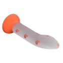 Duże Świecące DildoPRETTY LOVE - Magical Nightfall, Luminous Suction base