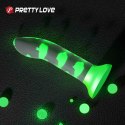 Duże Świecące Dildo PRETTY LOVE - Romantic Rendezvous, Luminous Suction base