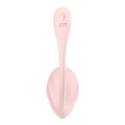 Satisfyer Ribbed Petal Connect App - Wibrator dla par - Rose