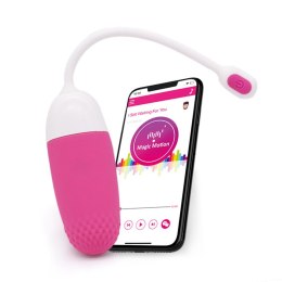 Jajeczko wibrujące sterowane aplikacją Magic Motion - Vini App Controlled Love Egg Pink