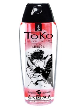 Jadalny lubrykant o smaku wiśniowym Shunga Toko Aroma Personal Lubricant Blazing Cherry 165ml